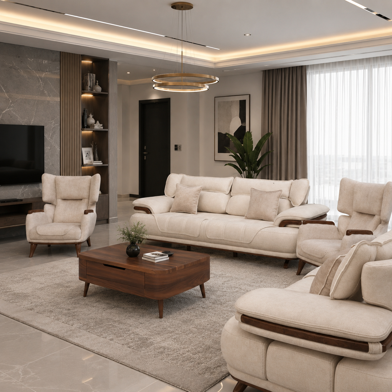 قیمت مبل راحتی ۸ نفره در سال ۱۴۰۵ | بررسی قیمت انواع مدل + خرید مستقیم از کارخانه