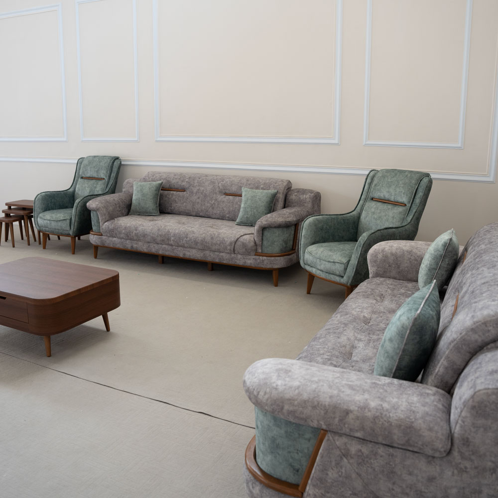 مبل راحتی تخت خواب شو لوتوس ۸ نفره