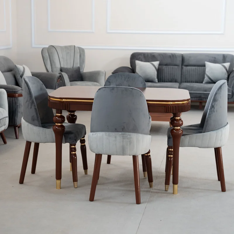 خرید اقساطی مبل صوفا ۷ نفره با ناهارخوری و جلومبلی