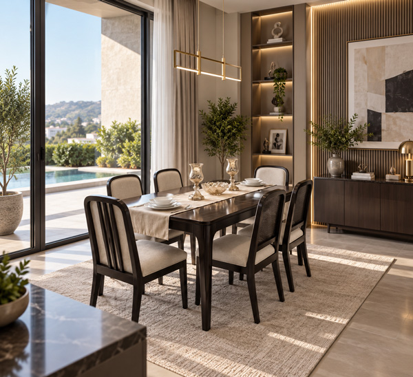 خرید ناهارخوری لارن ۶ نفره لوکس