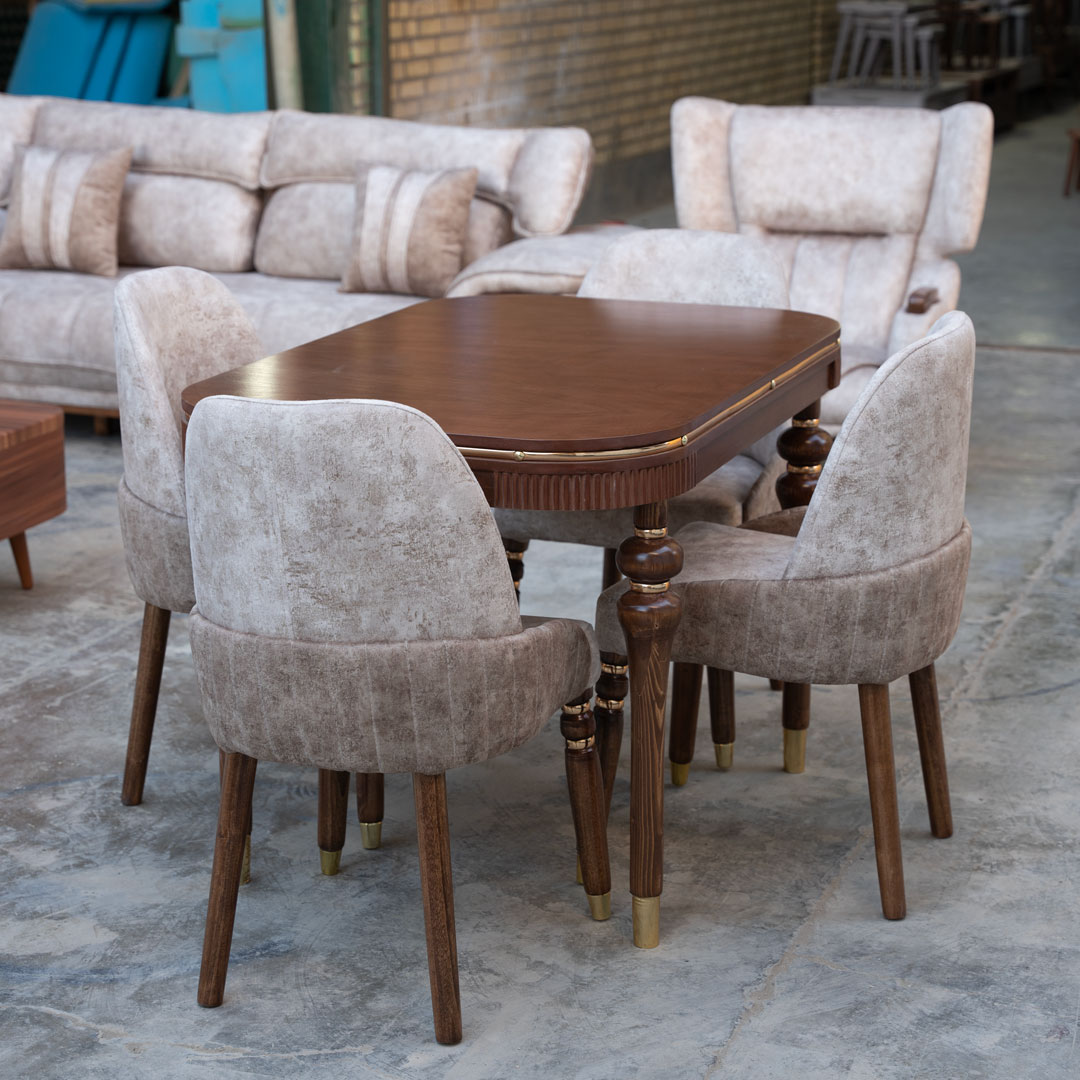 سرویس چوب جهیزیه مبل راحتی کینگ