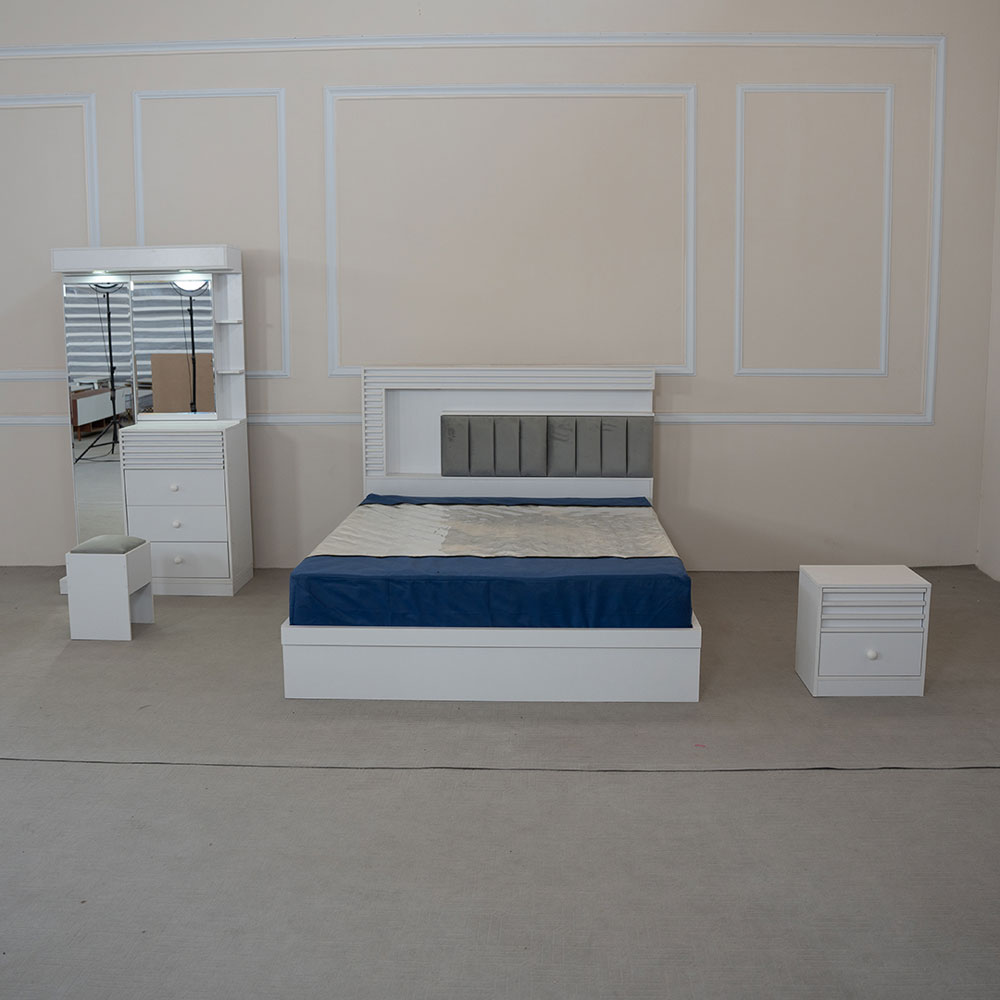 سرویس خواب دو نفره مایا | تخت مدرن و شیک